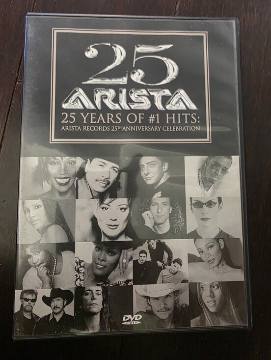 Aris Other - 25 Arista: 25 Years of #1 Hits DVD